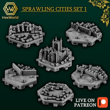 Load image into Gallery viewer, Sprawling Cities Set 1