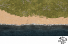 Load image into Gallery viewer, Fleece Battlemat 6x4 Normandy 2.0
