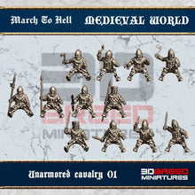 Load image into Gallery viewer, UNARMORED CAVALRY 01 15mm