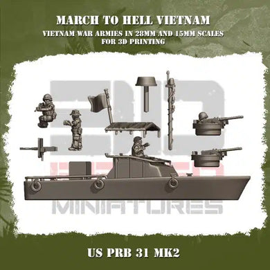 US ARMY VIETNAM PRB 31 MK2 15mm