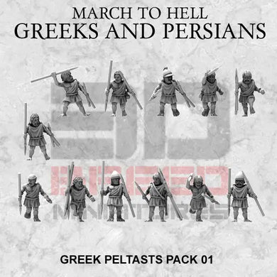 Greek Army Peltast 15mm