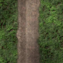 Load image into Gallery viewer, Fleece Battlemat 6x4 The Outpost