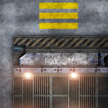Load image into Gallery viewer, Fleece Battlemat 6x4 The Outpost