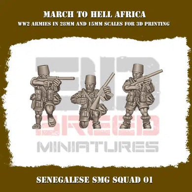 French Foreign Legion Senegalese SMG 15mm