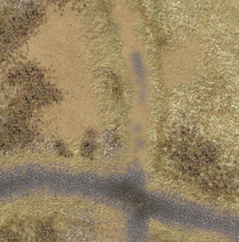 Load image into Gallery viewer, Fleece Battlemat 6x4 Countryside