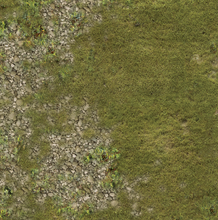 Load image into Gallery viewer, Fleece Battlemat 6x4 Grass