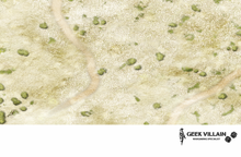 Load image into Gallery viewer, Fleece Battlemat 6x4 Forgotten Kingdom