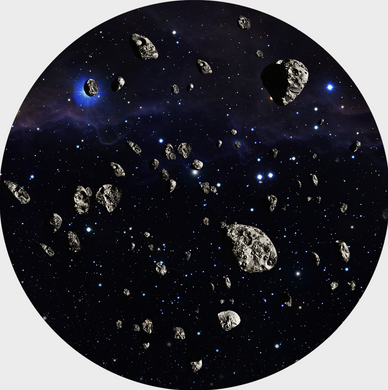 Terrain disks - Asteroids - Space