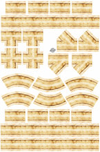 Load image into Gallery viewer, Self cut out - Desert Roads 10cm wide