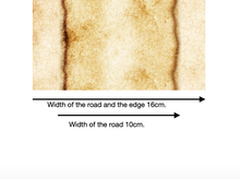 Load image into Gallery viewer, Self cut out - Desert Roads 10cm wide