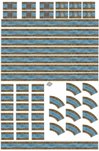 Load image into Gallery viewer, Self cut out - Rivers Medium (new design)