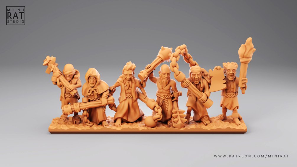10 Empire Flagellants Warhammer Age of Sigmar Le Vieux Monde Games Workshop