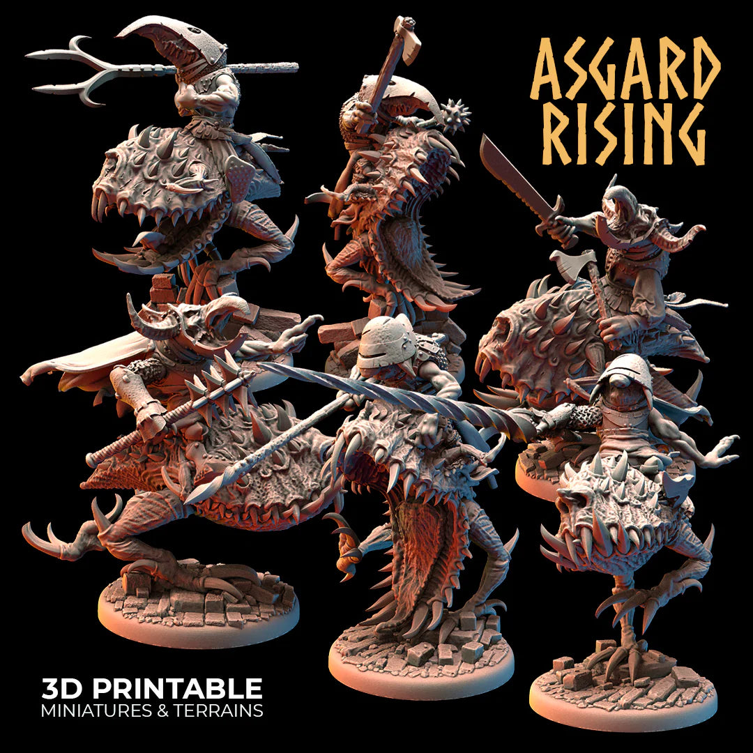 Goblin Riders on Trollhounds