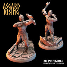Load image into Gallery viewer, VIKINGS - Female Archers Ax Throwers Modular Warband