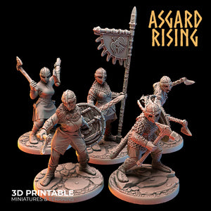 VIKINGS Shieldmaidens Modular Warband
