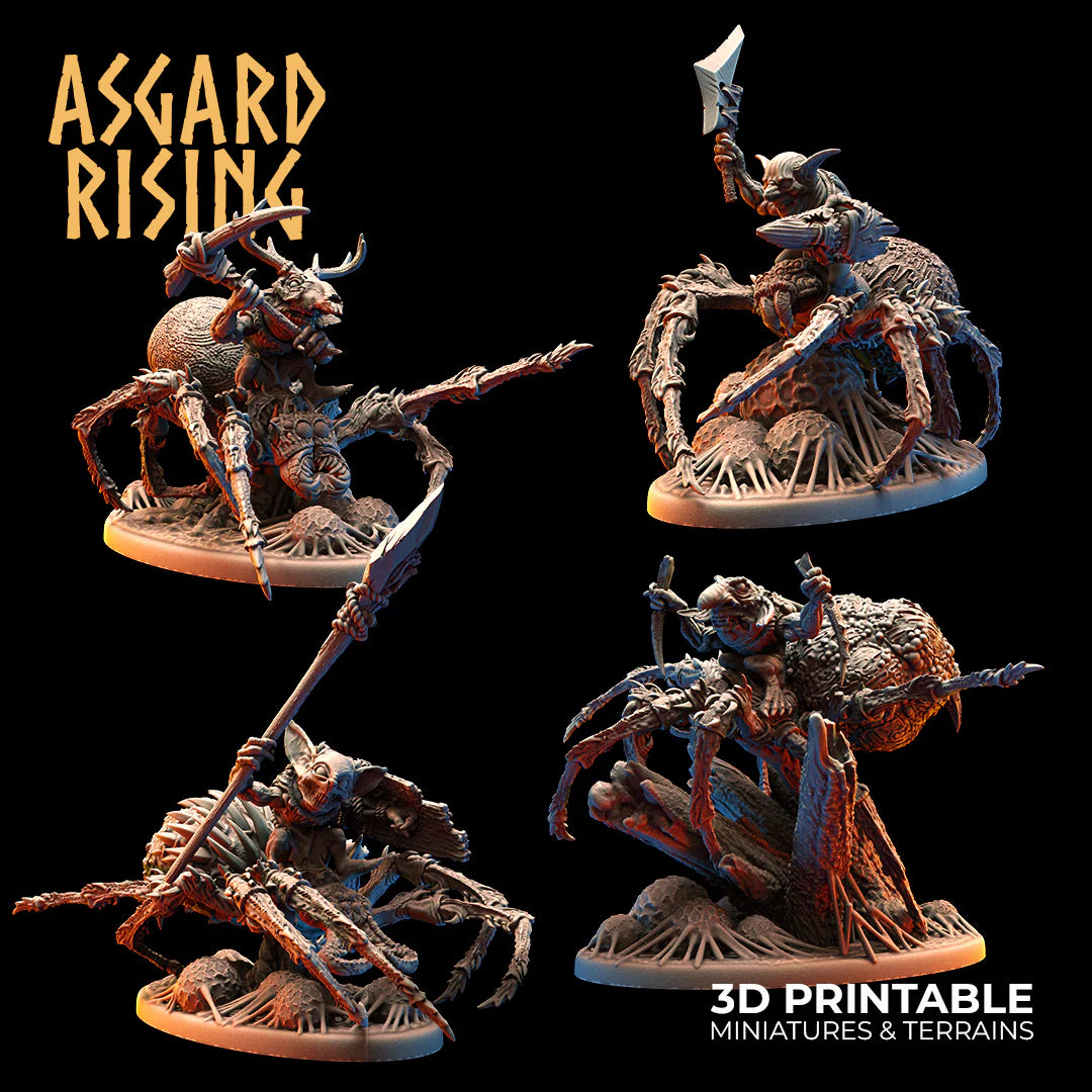 Goblin Riders on Spiders