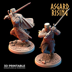 Knights with Two-Handed Weapons