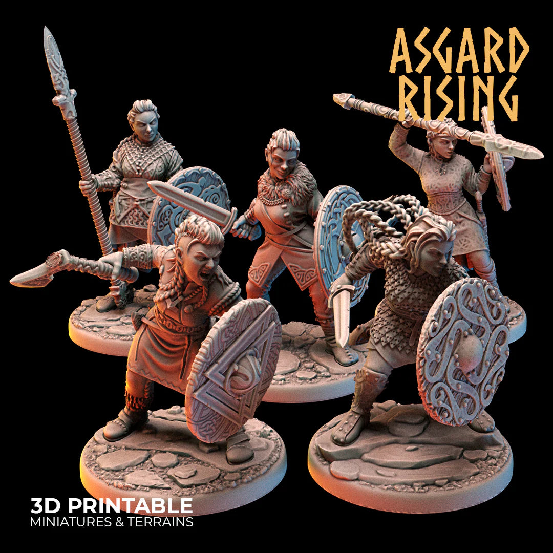 VIKINGS Shieldmaidens Modular Warband