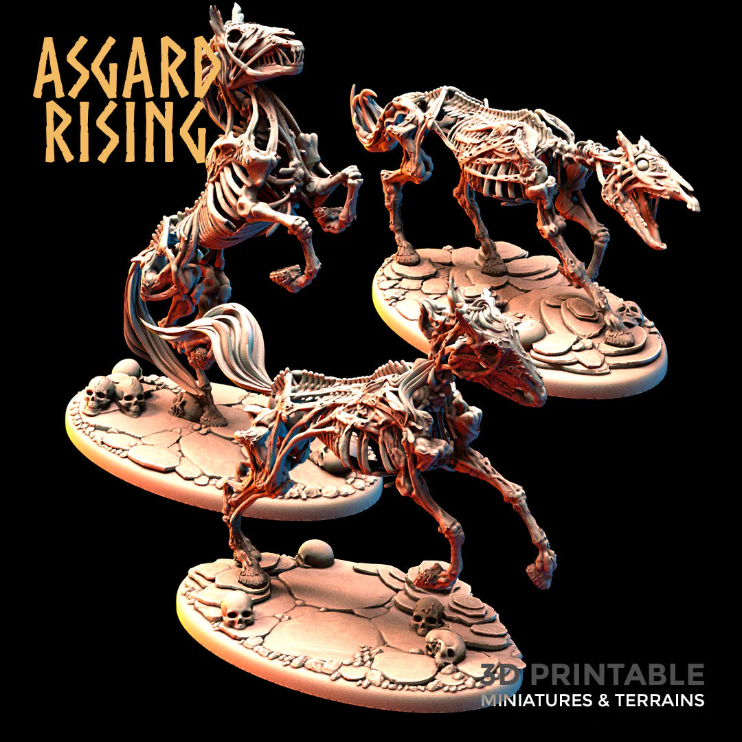 Undead Skeleton Horses
