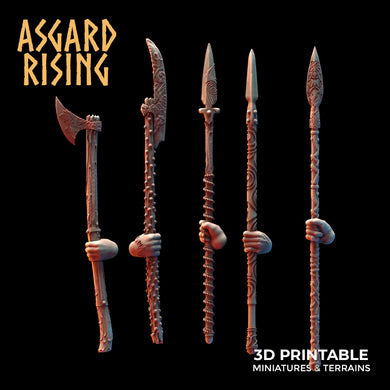 VIKINGS - LONG WEAPON SET