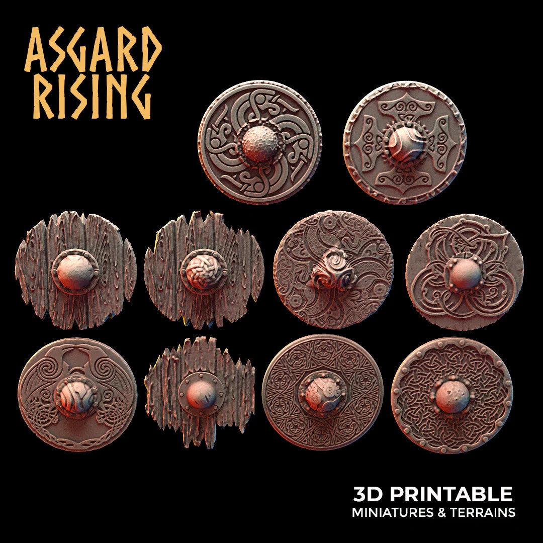 VIKINGS - SHIELD SET 1