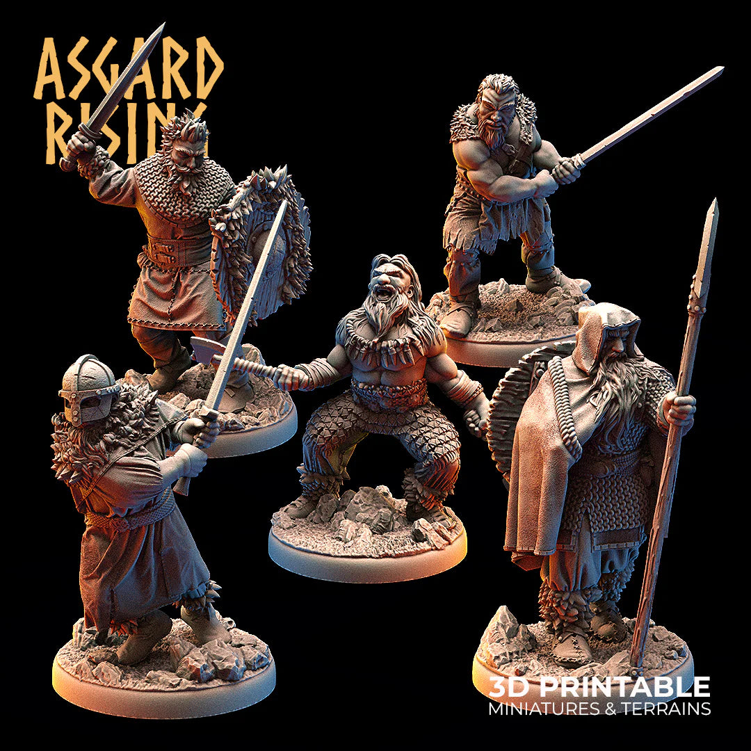 Asgard Rising | 3D Printed | Miniatures | Geek Villain