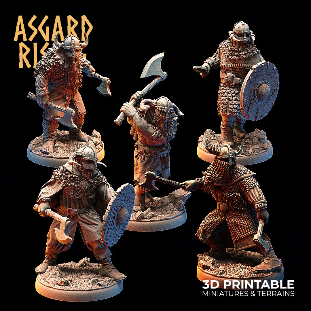 Asgard Rising | 3D Printed | Miniatures | Geek Villain