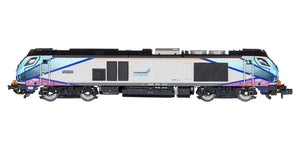 2D-022-014 N Gauge Class 68 Splendid 68027 Transpennine Express