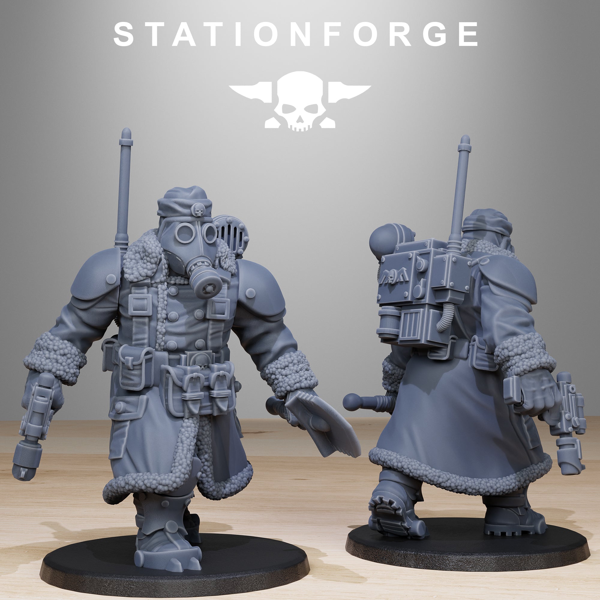 Stationforge Miniatures – GrimGuard Veicolo Corazzato – Stile Sci-fi Grim Dark