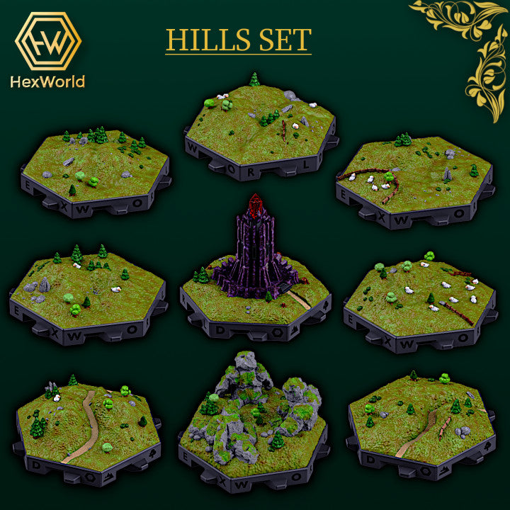 Hills Set 1