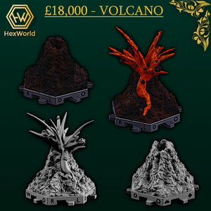 Volcano Hexes