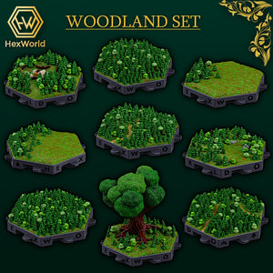 Woodland Set 1