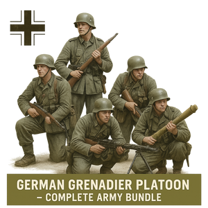 German Grenadier Platoon – Complete Chain of Command Army Bundle