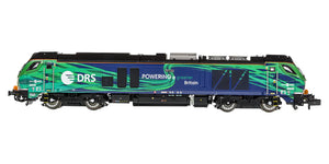 2D-022-016 N Gauge Class 68 Pride of the North 68006 New DRS/NTS Green