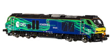 Load image into Gallery viewer, 2D-022-016 N Gauge Class 68 Pride of the North 68006 New DRS/NTS Green