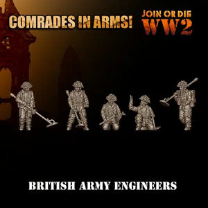 BRITISH ARMY ENGINEERS 28MM