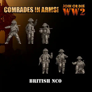 BRITISH ARMY NCO 28MM