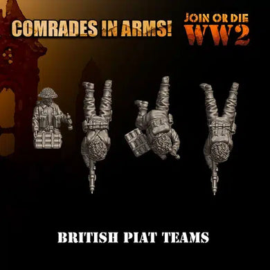 BRITISH ARMY PIAT TEAMS 28MM