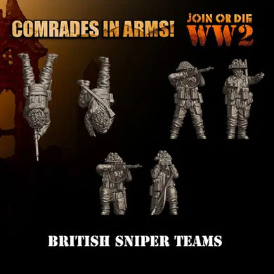 BRITISH ARMY SNIPER TEAMS 28MM