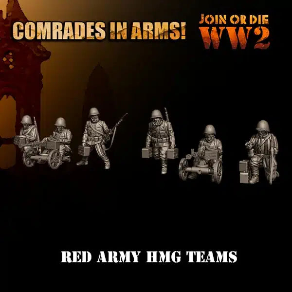 RED ARMY HMG TEAMS 28MM