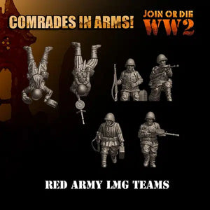 RED ARMY LMG TEAMS 28MM