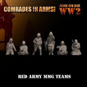 RED ARMY MMG TEAMS 28MM