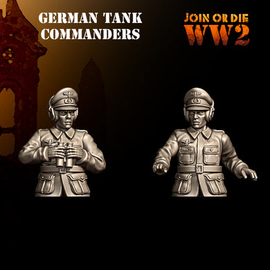 GERMAN TANK COMMANDERS 28MM