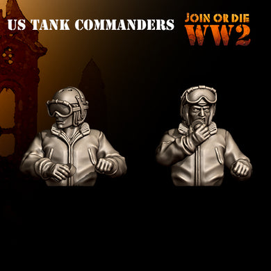 US TANK COMMANDERS 28MM