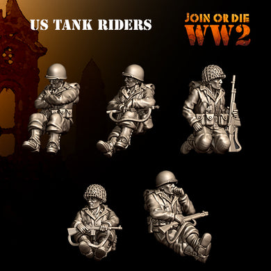 US TANK RIDERS 28MM