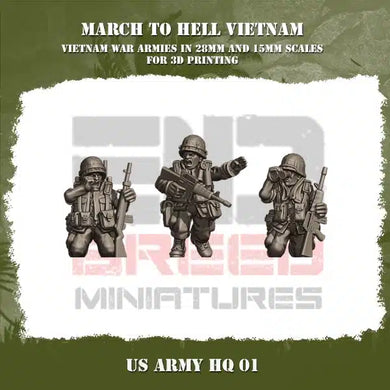 US ARMY VIETNAM HQ 01 15mm