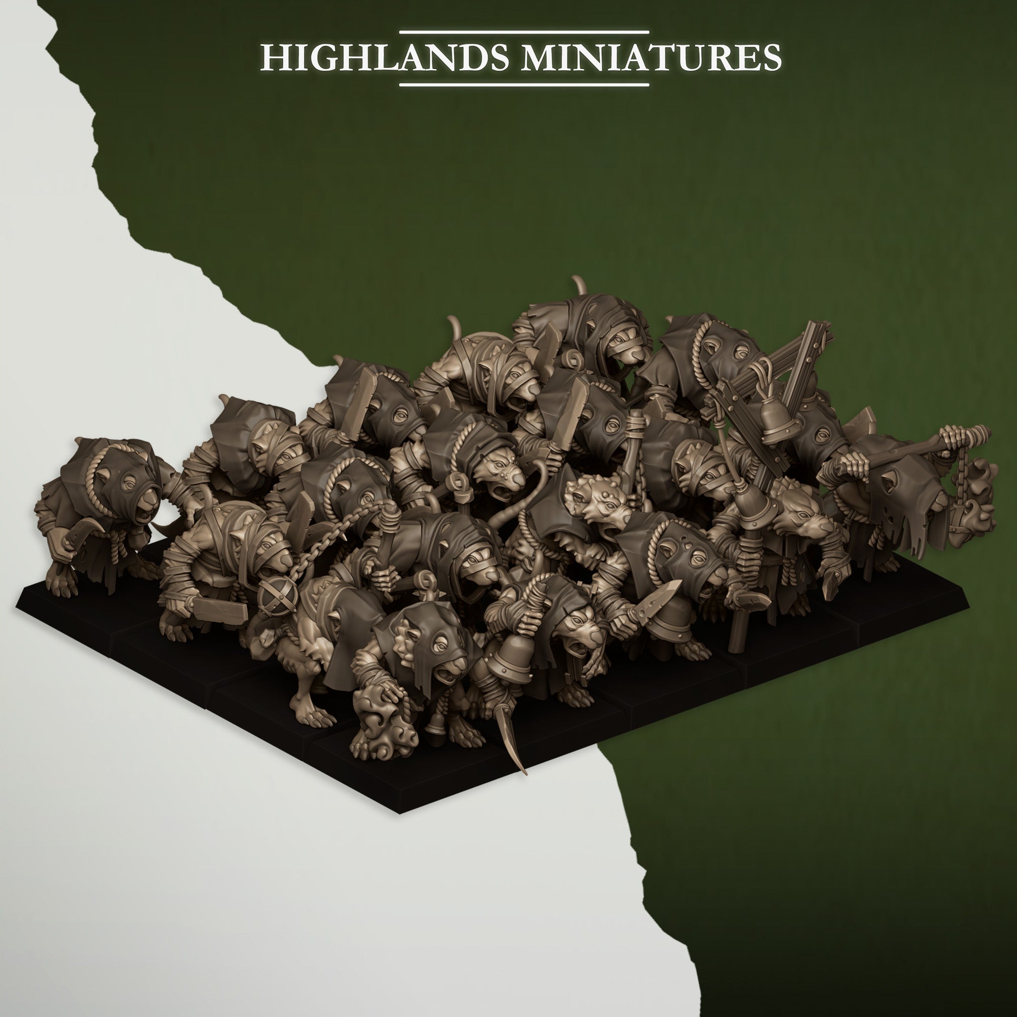 Highland Miniatures | Warhammer | Old World | Midgard | 3D Printed