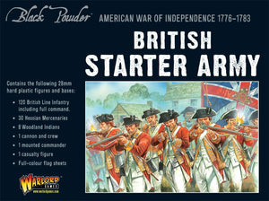 American War Of Independence British Army Starter Set