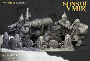 Dwarf Artillery Set