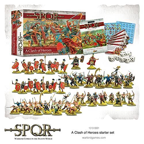 SPQR Starter Set: A Clash of Heroes Starter Set -  Warlord Games